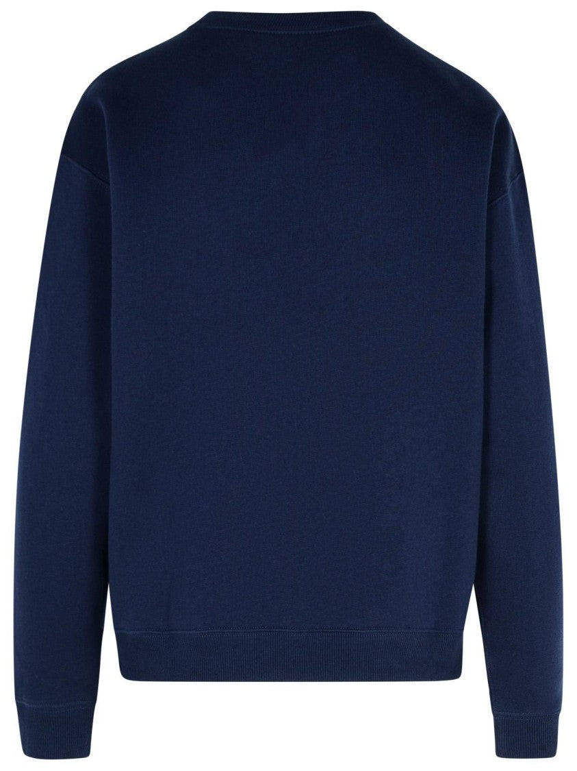 Polo Ralph Lauren Blue Cotton Blend Sweatshirt
