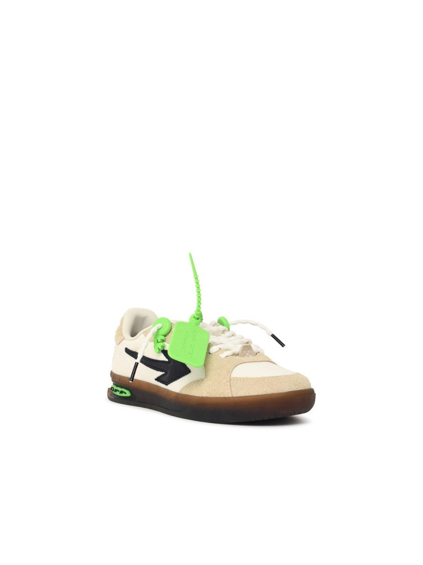Off-White 'End Of Play' White Suede Sneakers