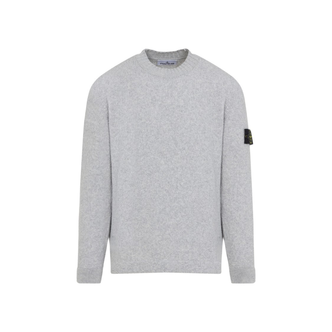 Stone Island Crew Neck Wool Blend Sweater