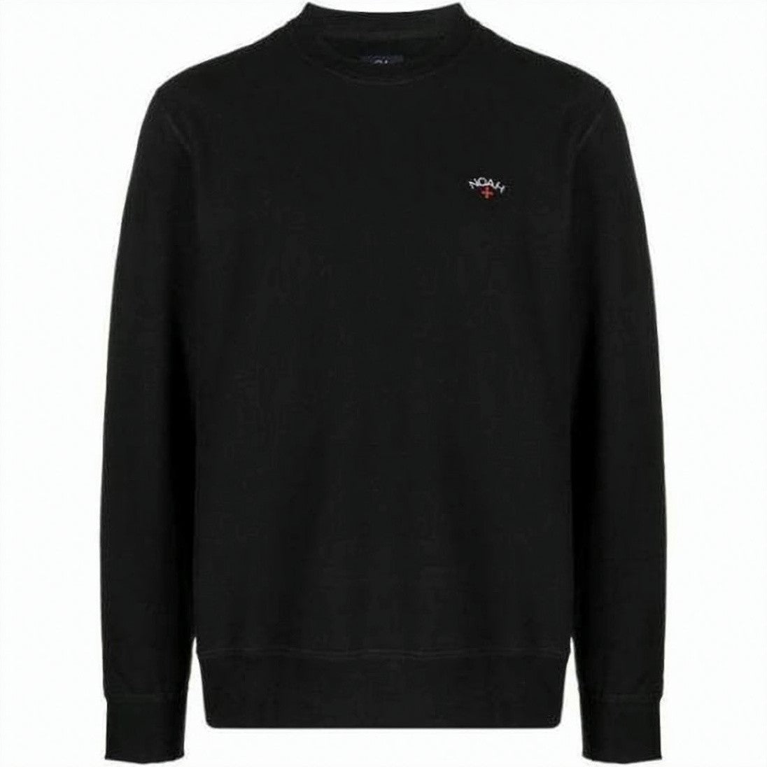Noah Black Long-Sleeve T-Shirt With Classic Crew Neckline