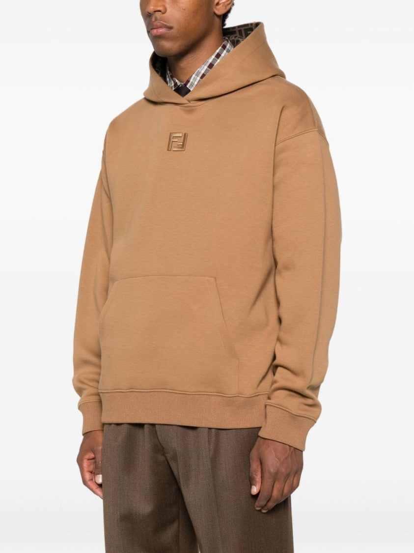 Fendi Hooded Sweatshirt With Pouch Pocket