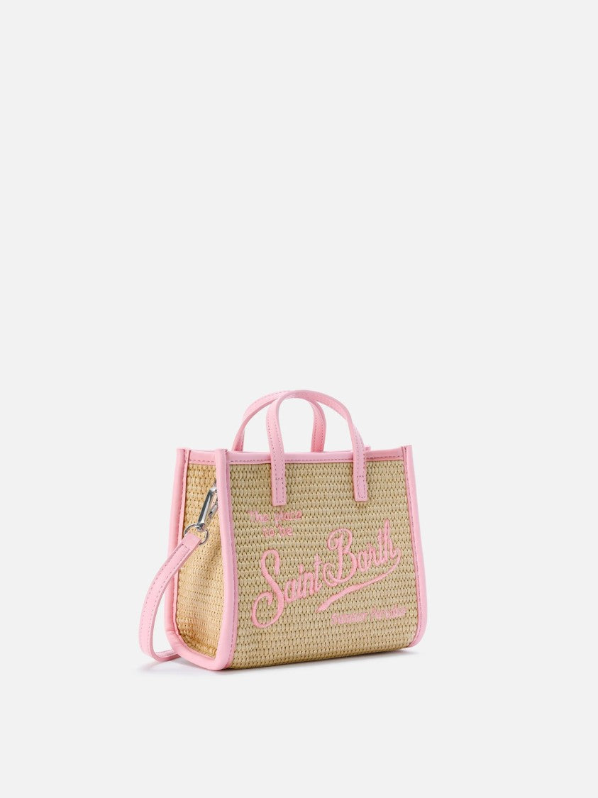 Mc2 Saint Barth Rectangular Tote Bag With Embroidered Logo