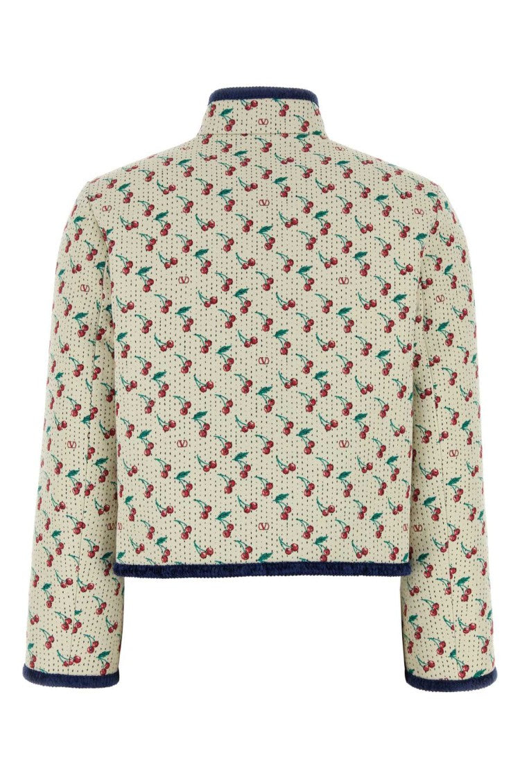 Valentino Garavani Embroidered Jacquard Jacket