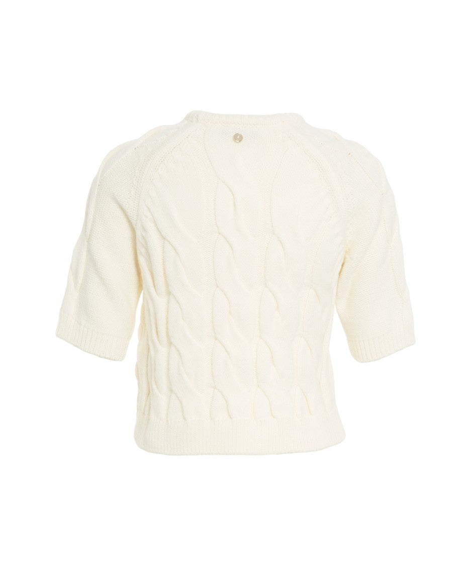 Liu Jo Cable-Knit Sweater