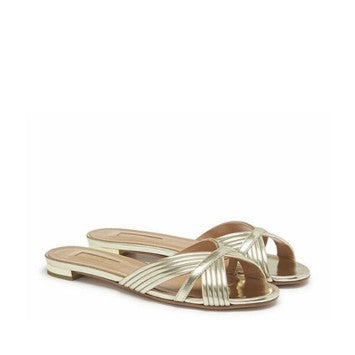 Aquazzura Sundance Slide Flat