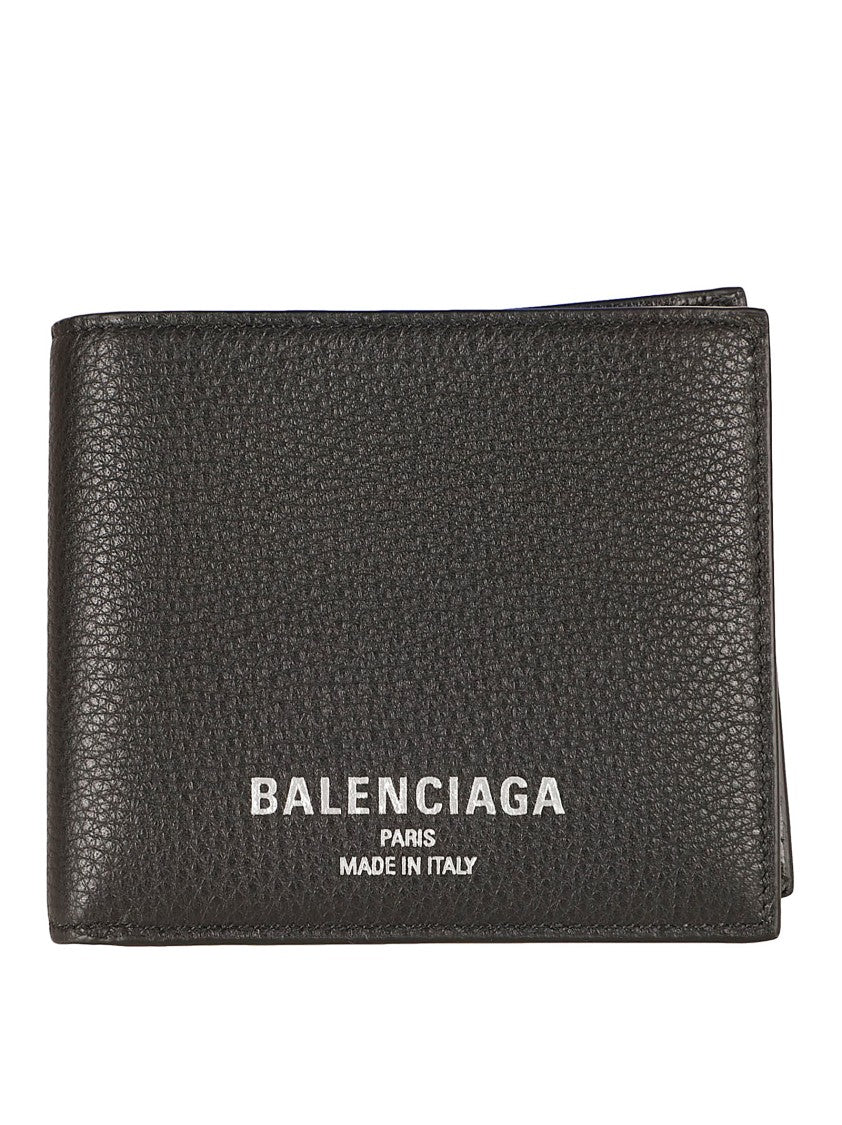 Balenciaga Bi-Fold Wallet With Logo Lettering