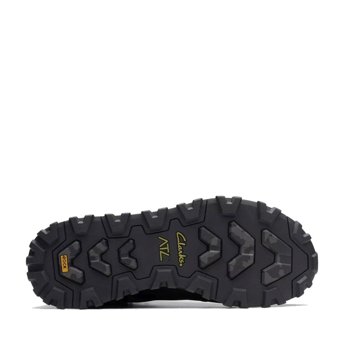 Clarks Trek Up Black Fleece-Lined Nubuck Wedge Boots