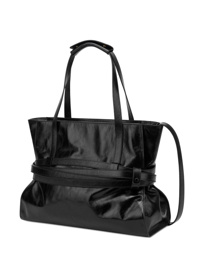 Moschino Black Handbag With Adjustable Straps
