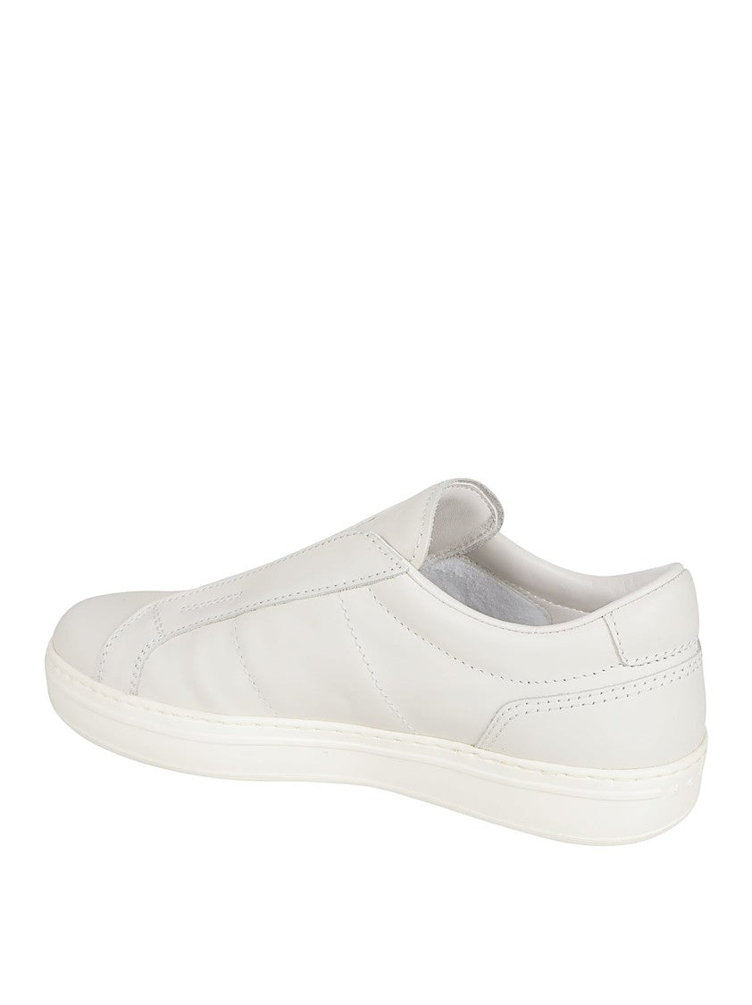 Hogan Retro-Inspired Sneakers With Smooth Calfskin Upper