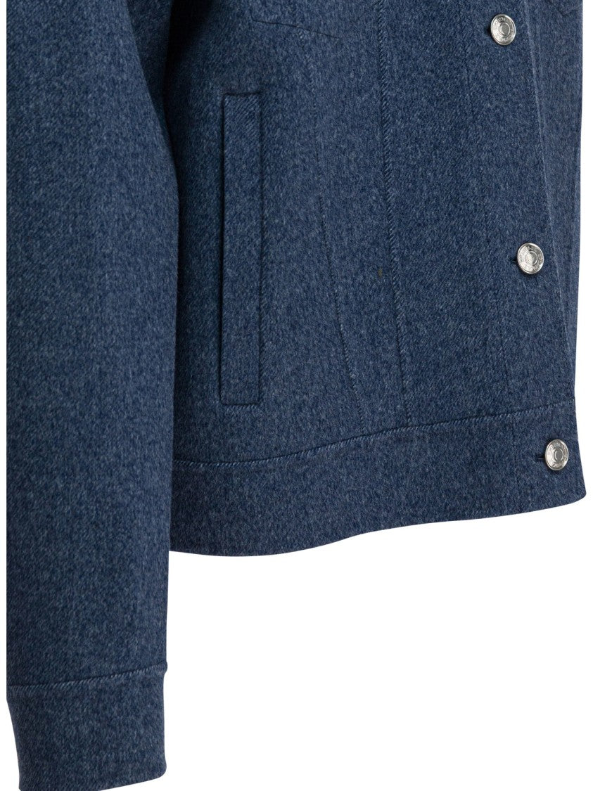 Max Mara Wool Overshirt Jacket