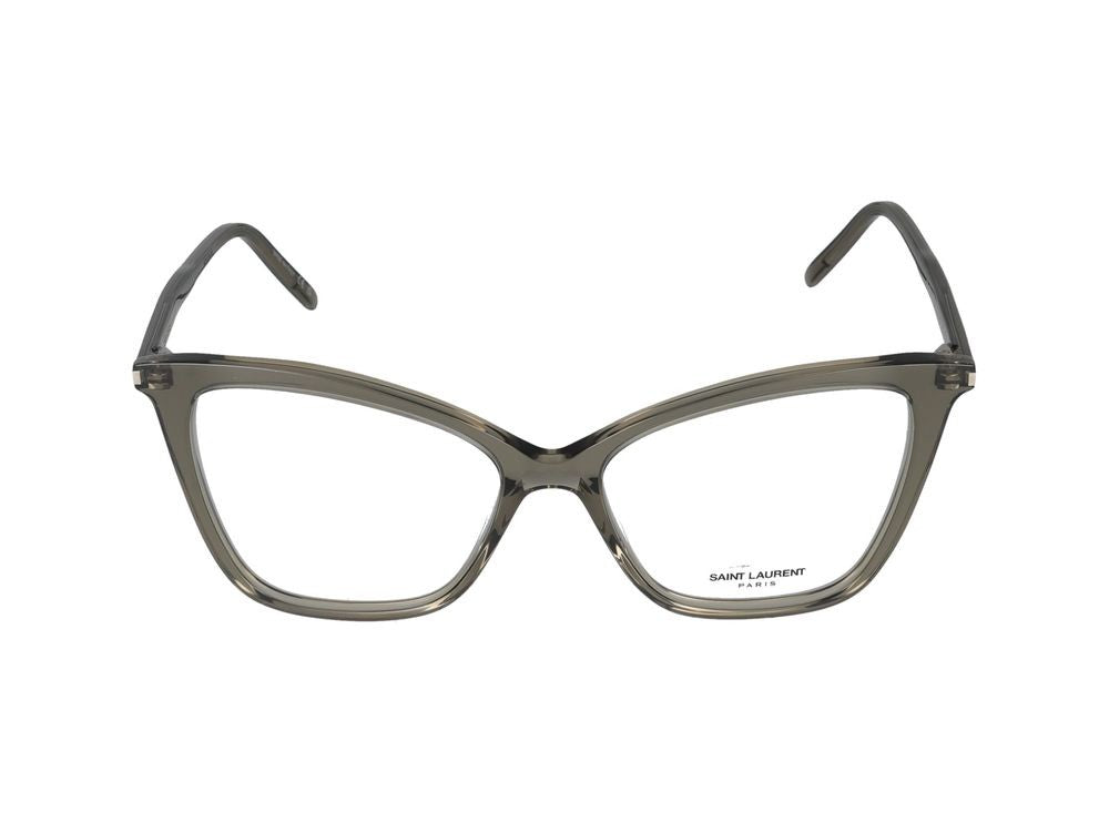 Saint Laurent Eyeglasses Sl 386 021 Brown Brown Transpare 55/16/145
