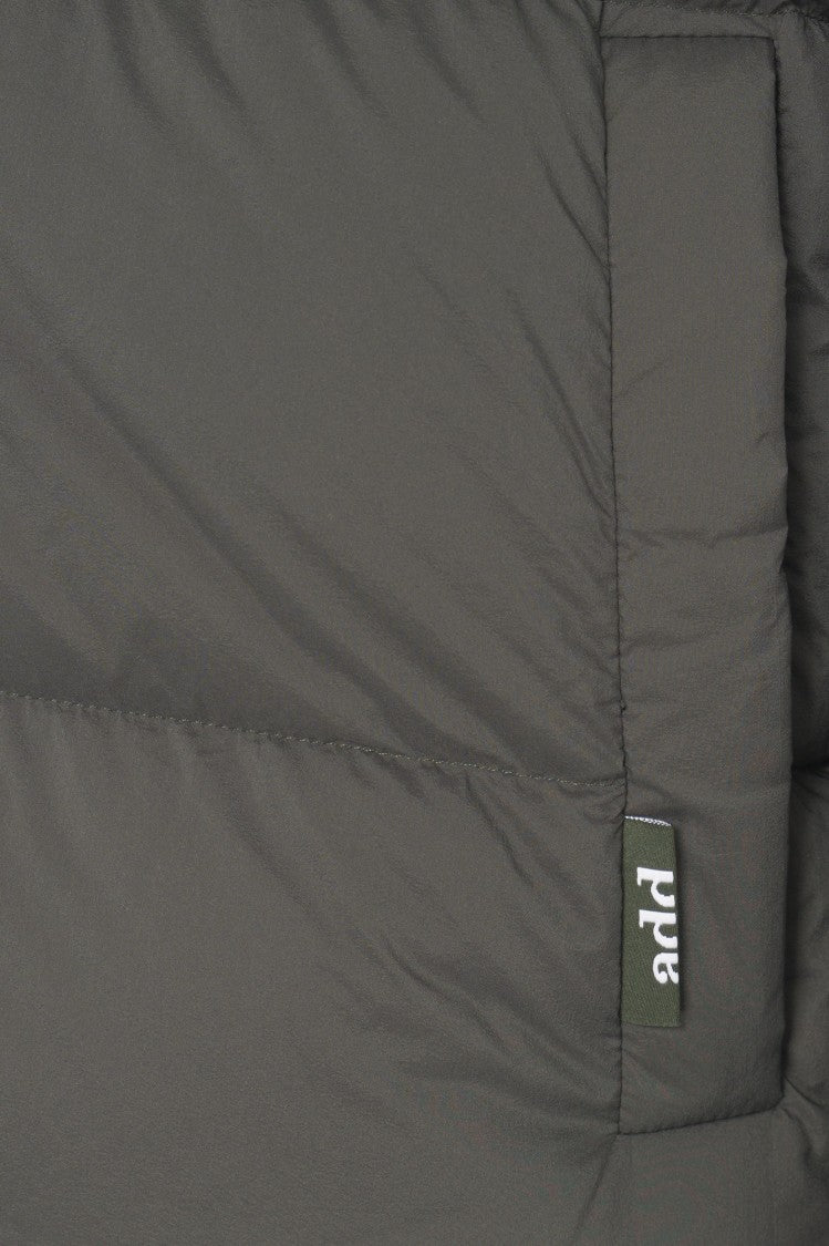 Add Matte Finish Short Puffer Jacket