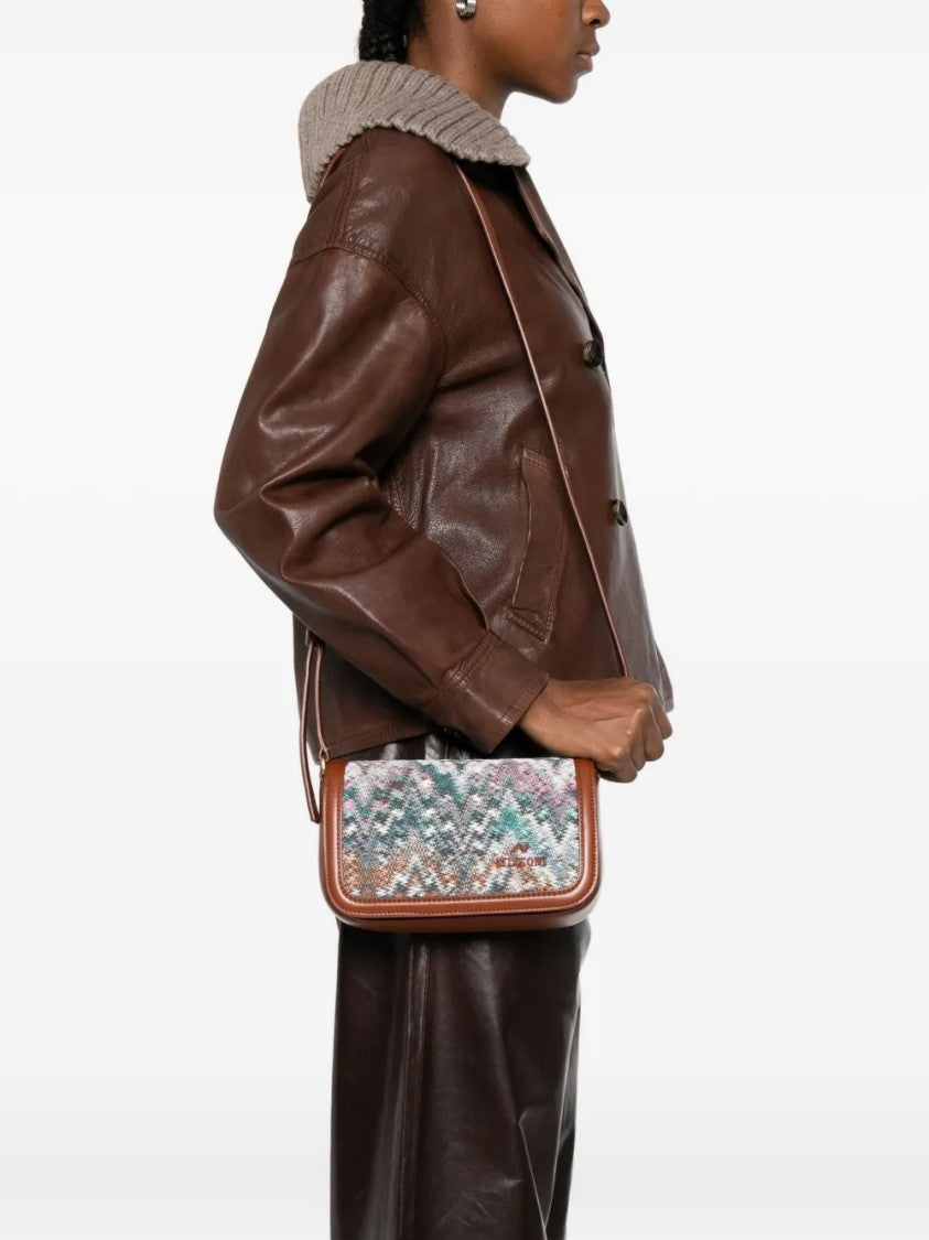 Missoni Woven Patterned Textured Surface Bag