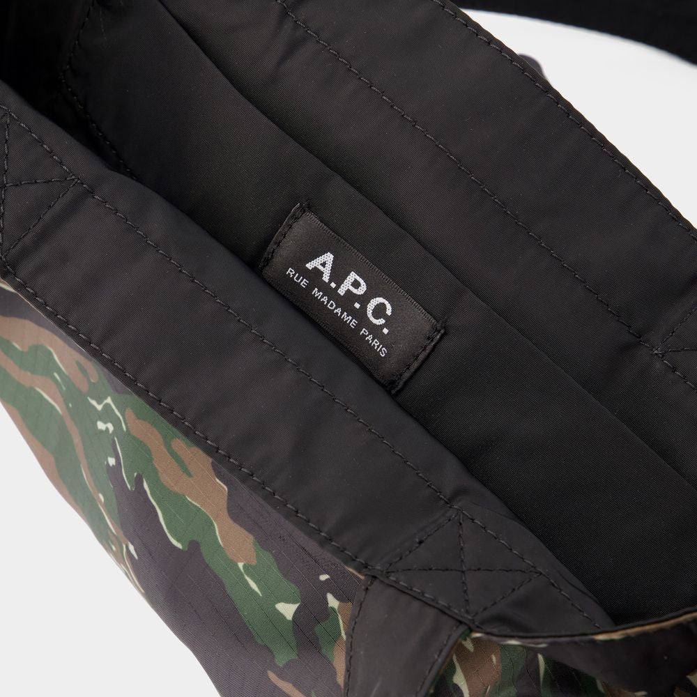 A.P.C. Lou Reversible Tote Bag - Synthetic - Khaki