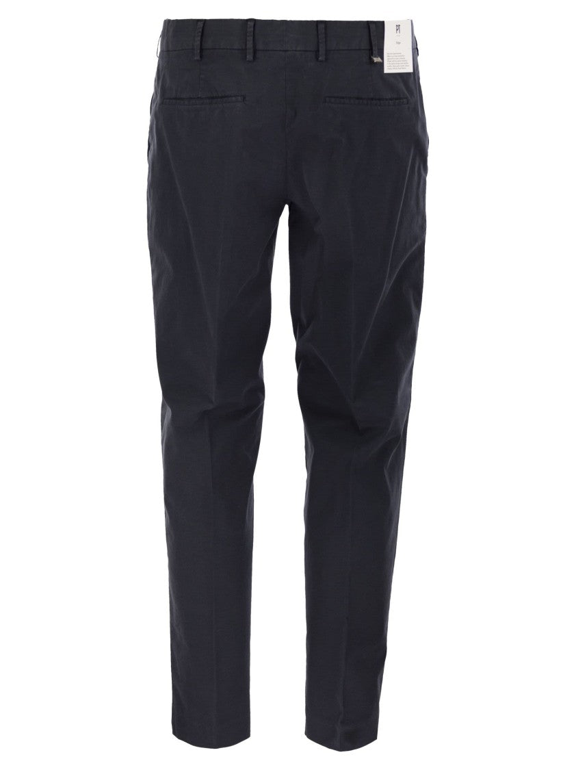 Pt Torino Rebel - Stretch Cotton Trousers