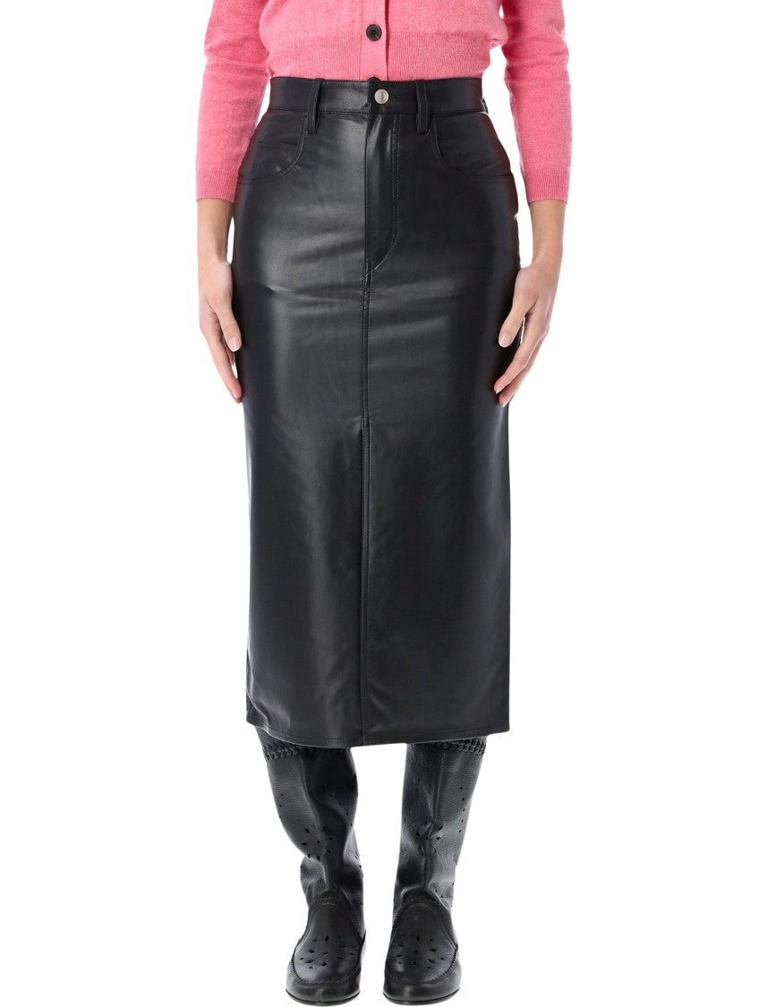 Isabel Marant Étoile Nilauria Faux Leather Skirt