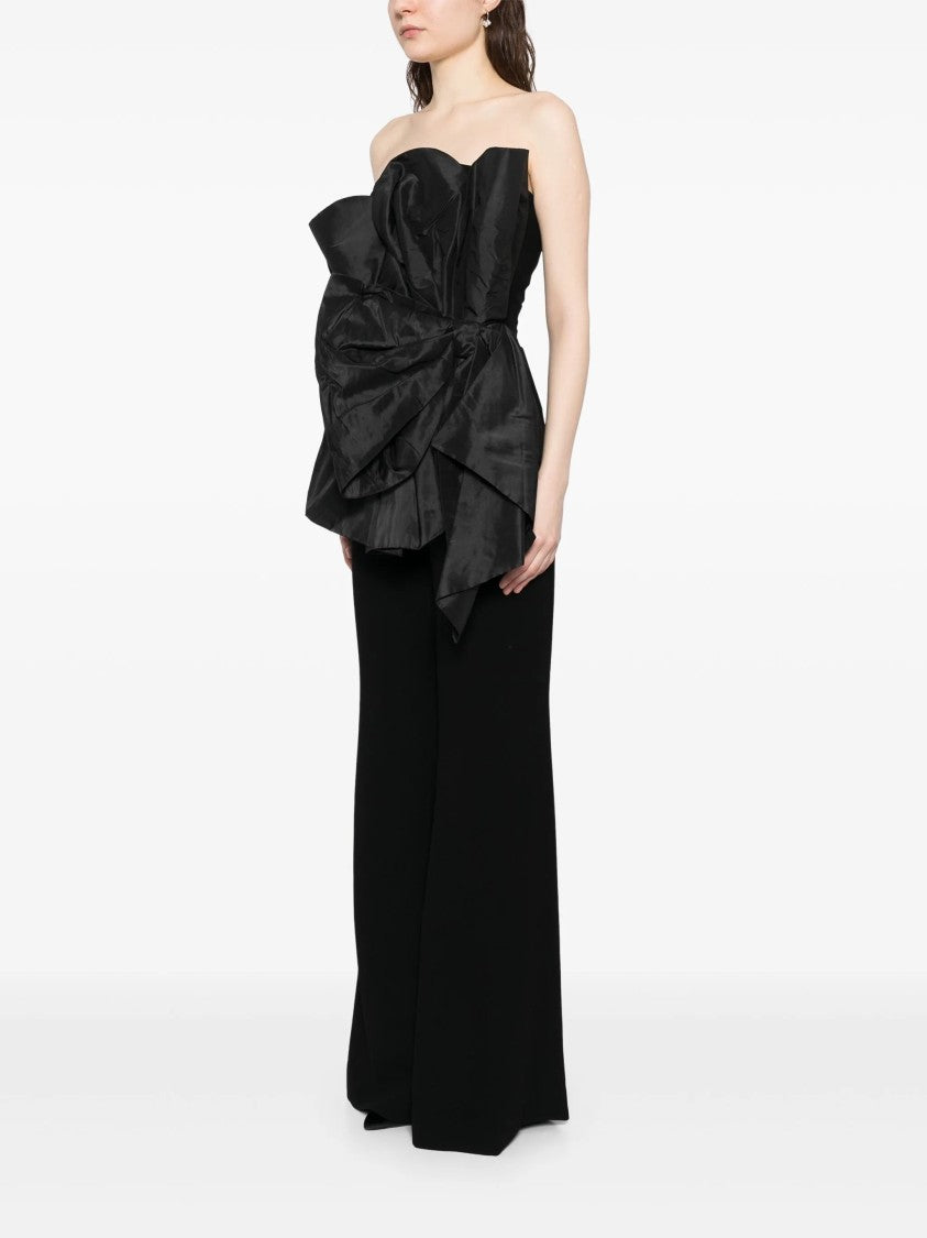 Saiid Kobeisy Voluminous Draped Moulage Jumpsuit