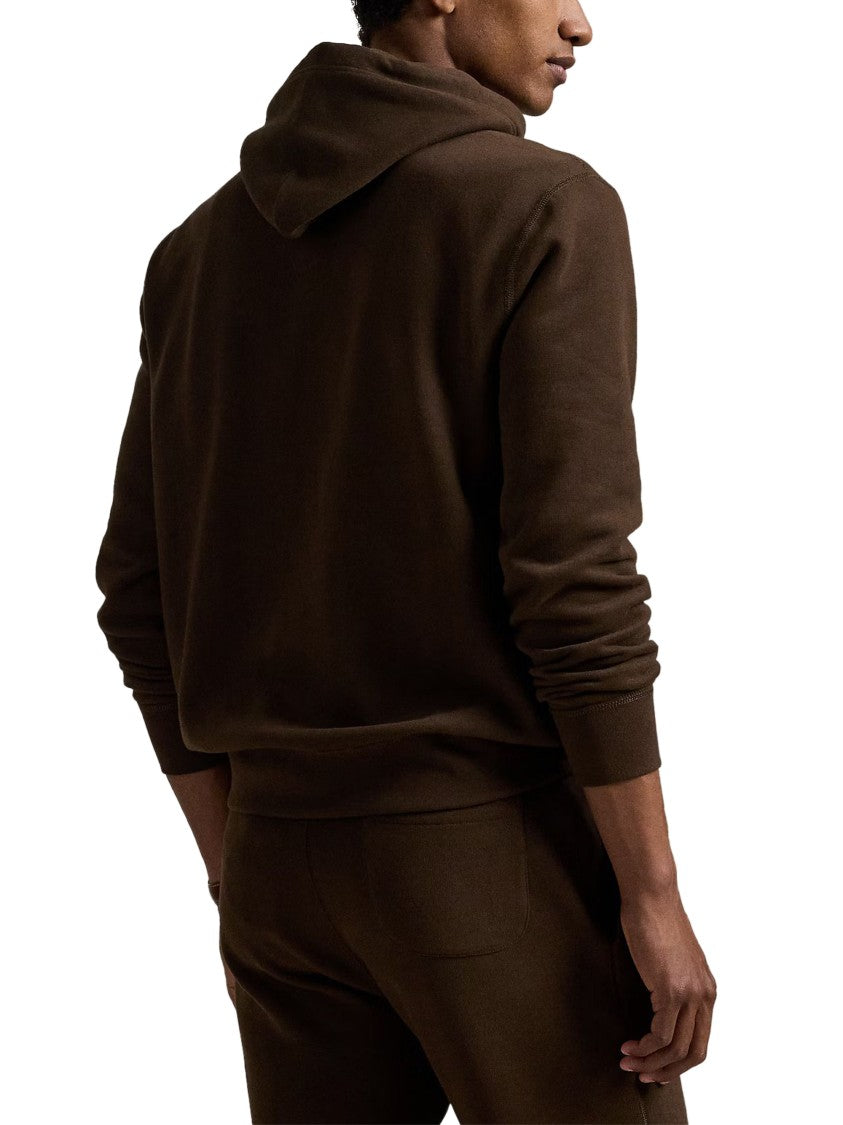 Polo Ralph Lauren Long-Sleeve Knit Hoodie With Drawstring And Kangaroo Pocket