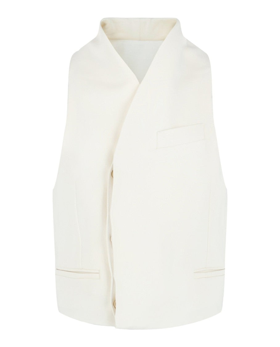 Ferragamo Asymmetrical Buttoned Vest