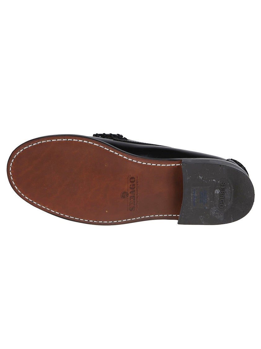 Sebago Classic Dan Black Leather Loafers