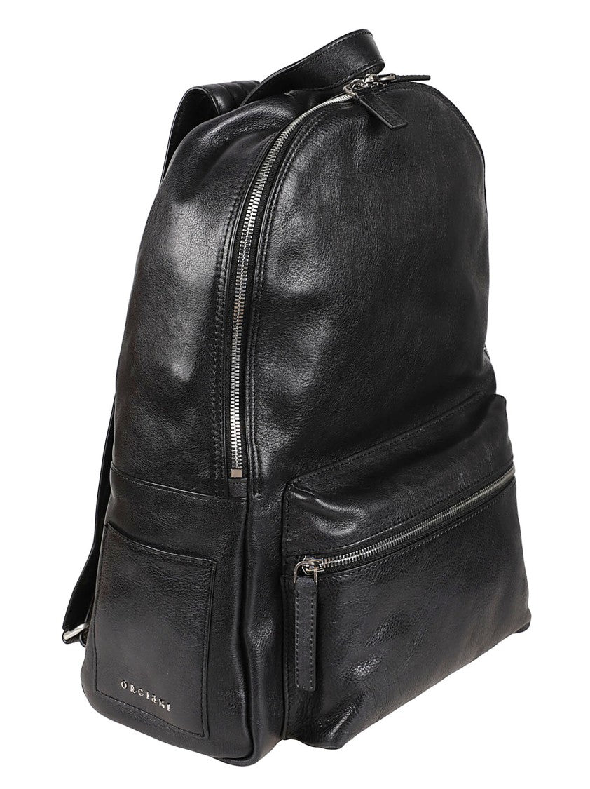 Orciani Lagoon Calf Leather Backpack