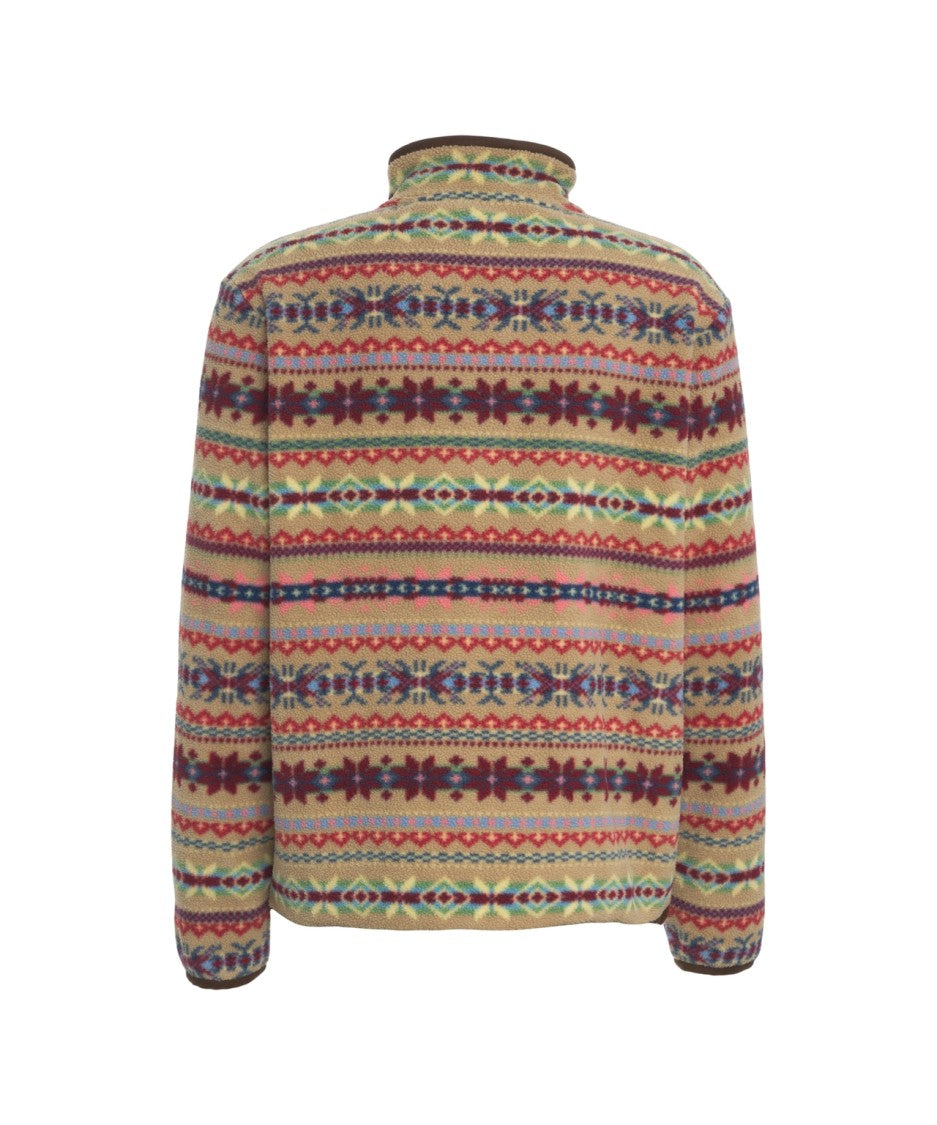 Polo Ralph Lauren Patterned High Collar Polo Ralph Lauren Sweatshirt