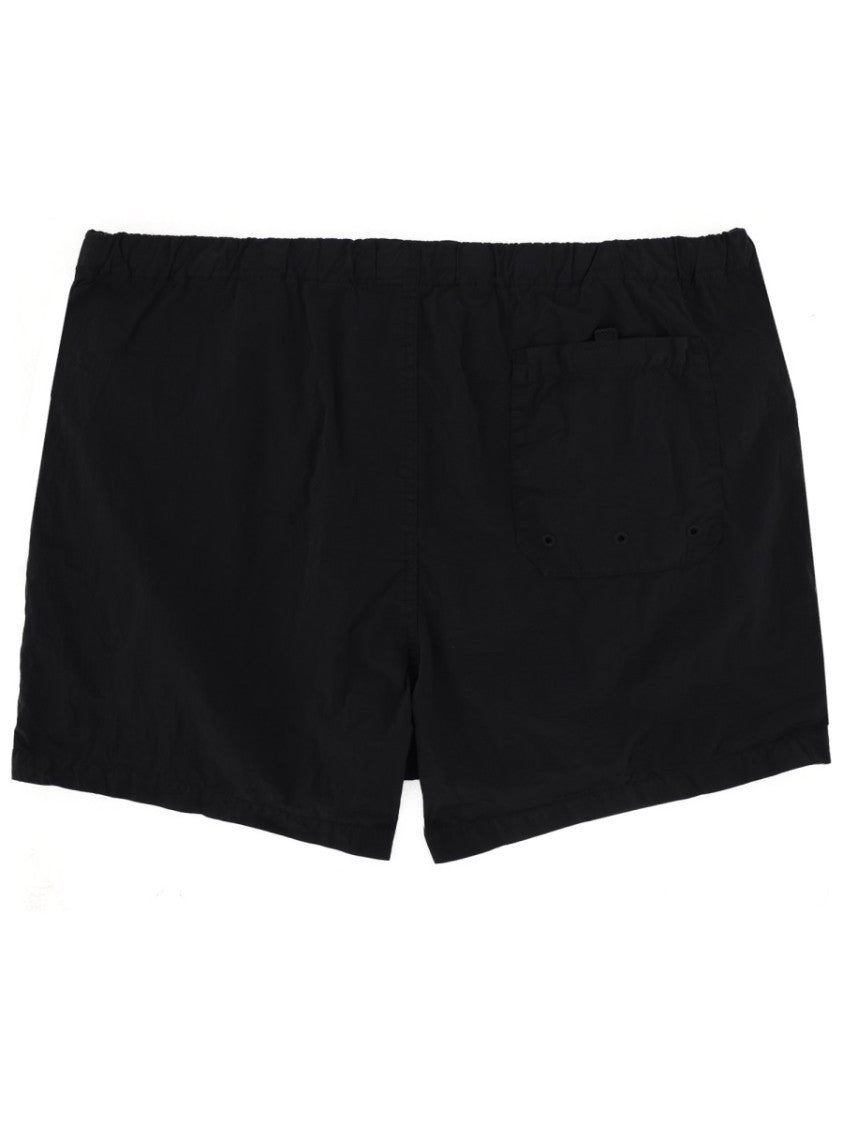 Stone Island Logo Patch Polyamide Swim Shorts