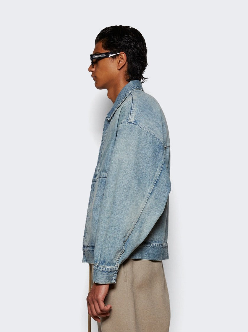Fear Of God Trucker Jacket - Indigo