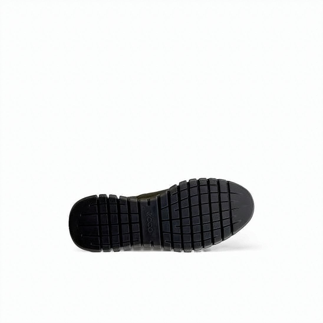 Ecco Textured Leather Sneakers With Unique Segmented Sole Design