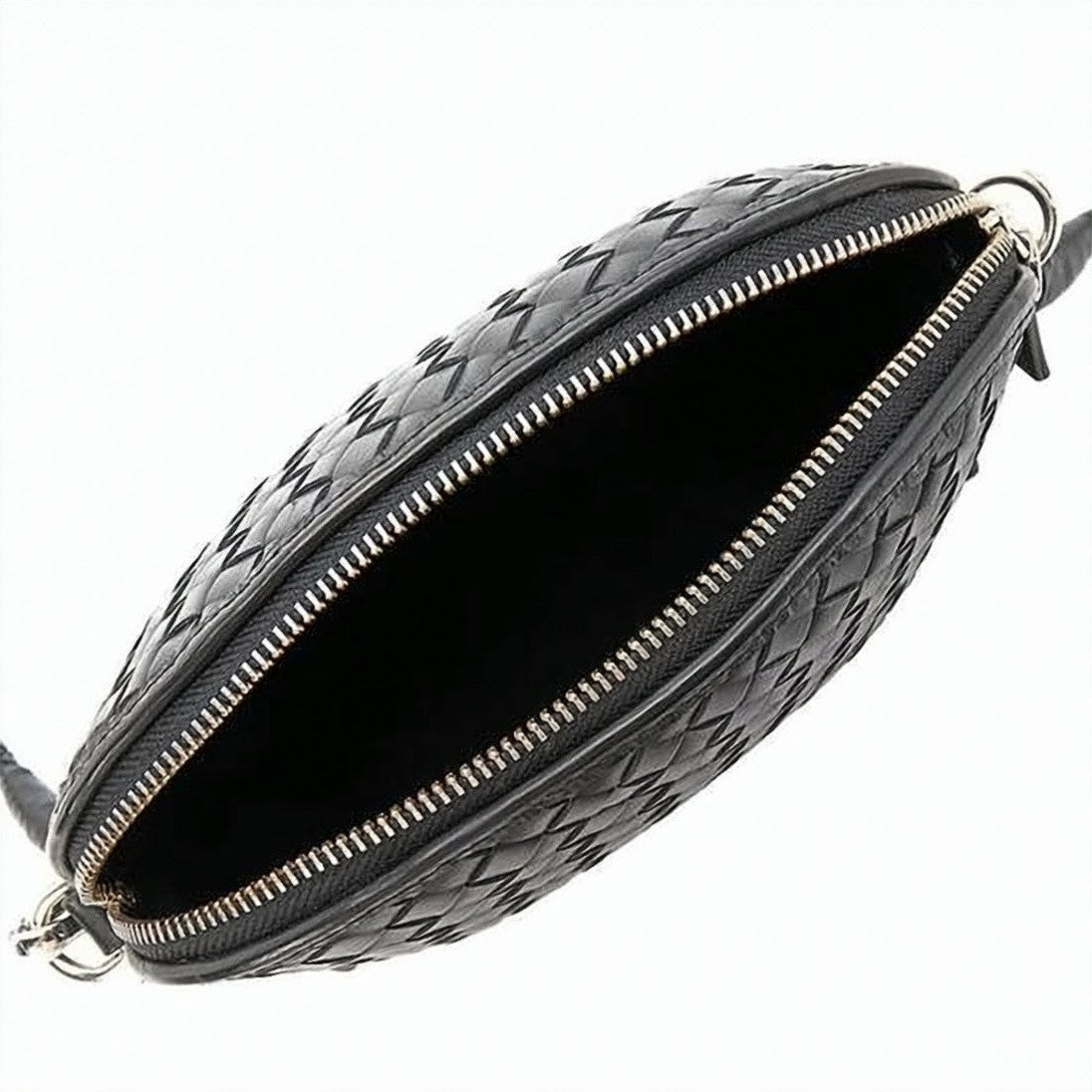 Dragon Diffusion Woven Buffalo Leather Crossbody Bag