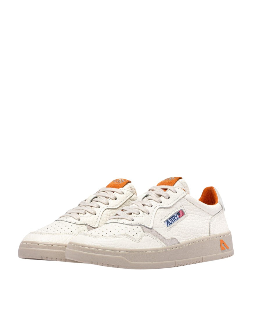 Autry Medalist Low Men’S Marshmallow/Fanta Sneakers