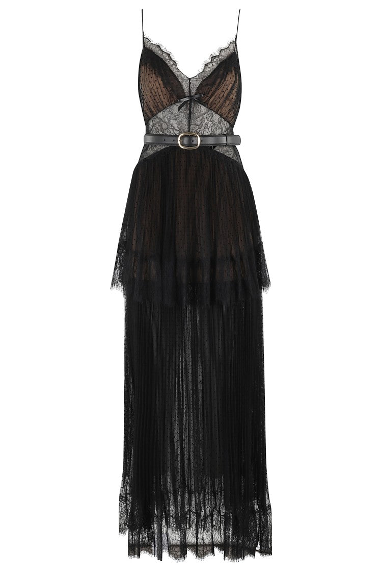 Self-Portrait Dot Mesh Tiered