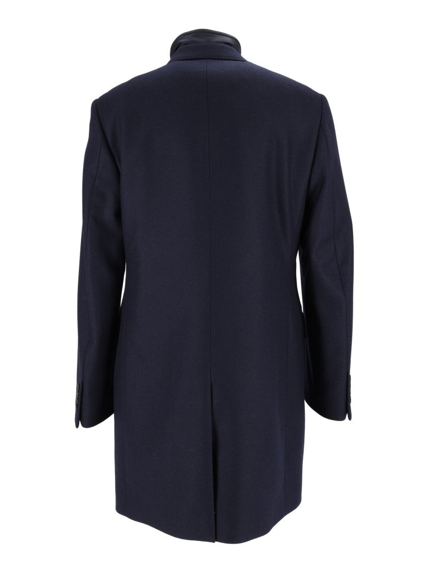 Fay Tailored Double-Breasted Coat