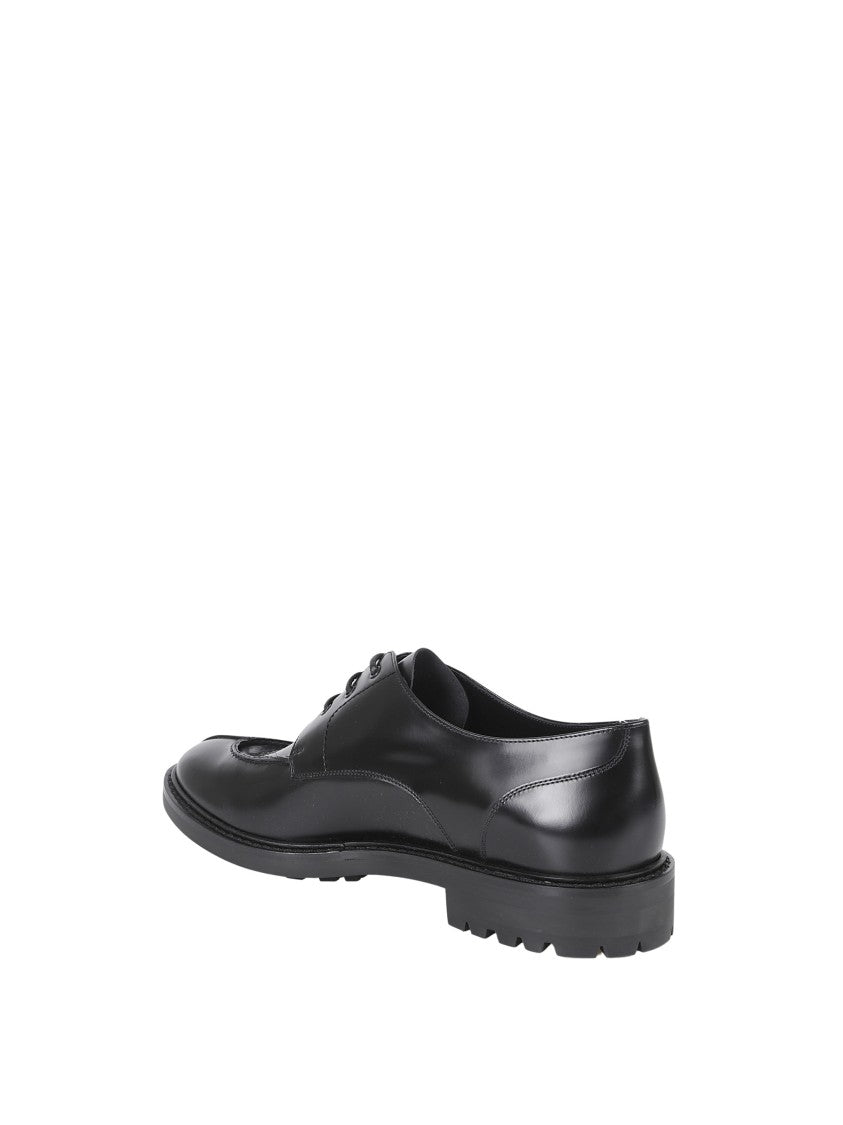 Saint Laurent Lino 20 Calf Leather Lace-Up Shoes