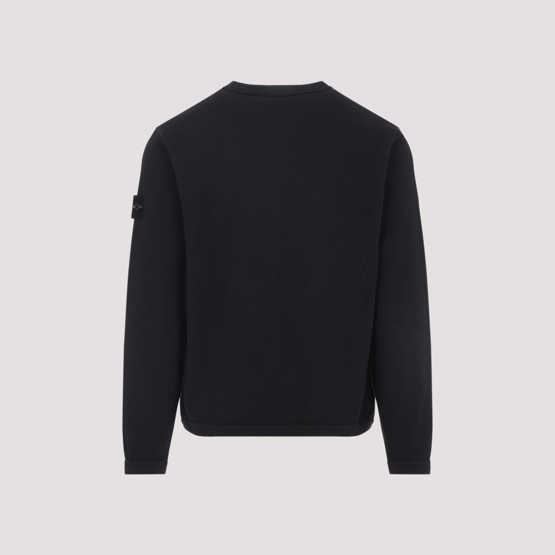 Stone Island Black Cotton Sweatshirt