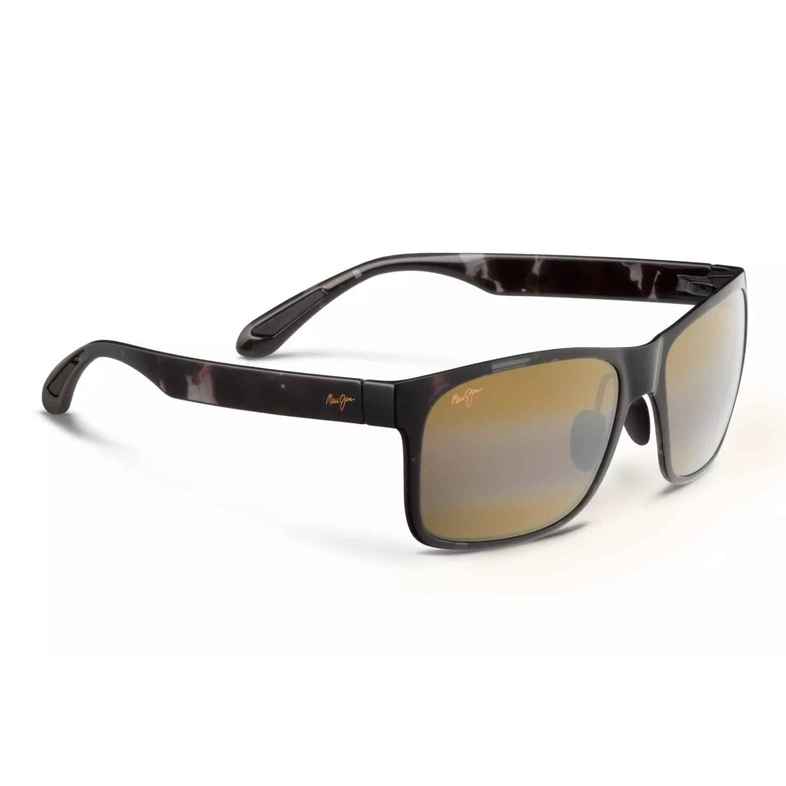 Maui Jim Brown Mj0432s Gradient Rectangular Sunglasses