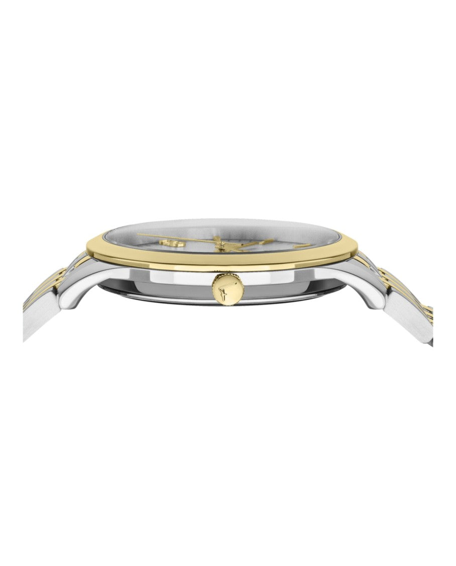 Ferragamo Slim Two-Tone Sunray Watch