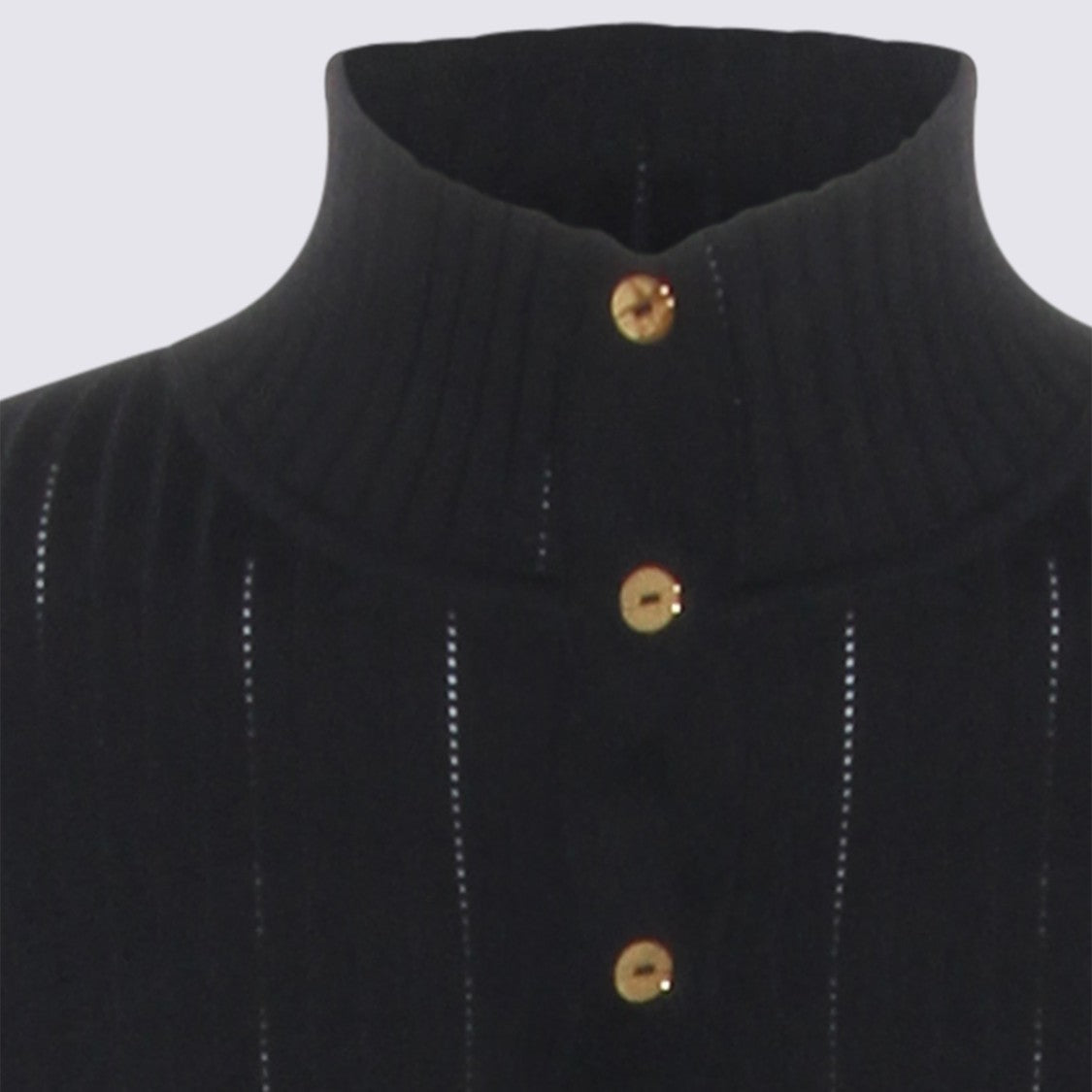 Elisabetta Franchi Classically Tailored Black Dress