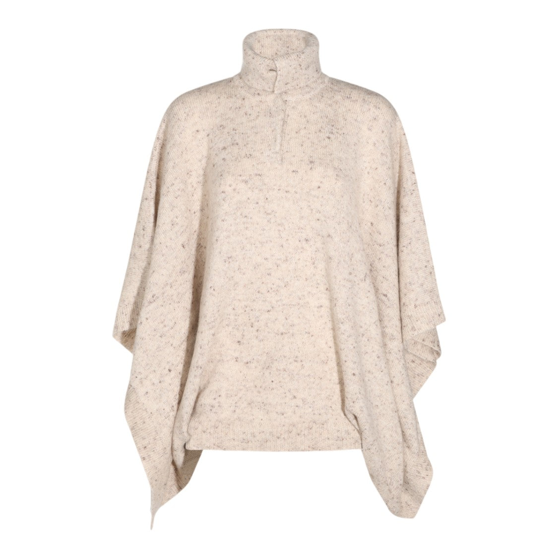 Fabiana Filippi Loose Turtleneck Poncho Jacket