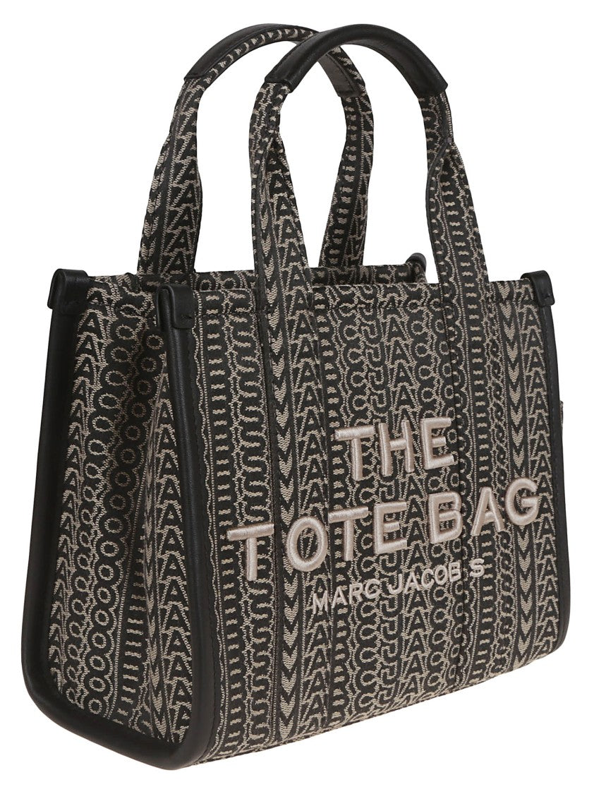 Marc Jacobs Jacquard Tote Bag With Monogram Pattern