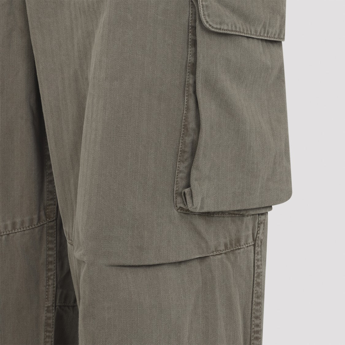 Our Legacy Mount Cargo Green Cotton Pants