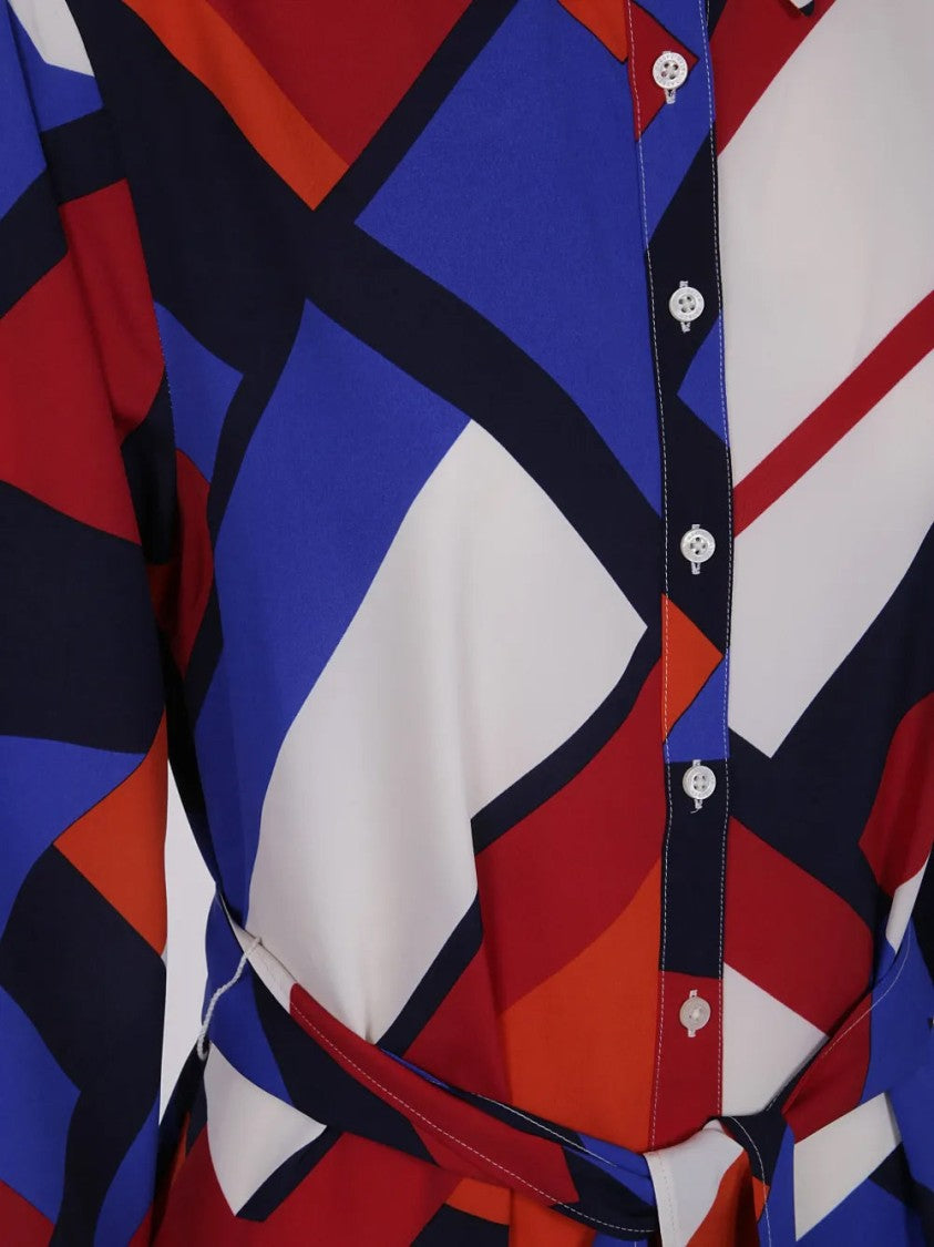 Lauren Ralph Lauren Shadny Long Sleeve Day Dress