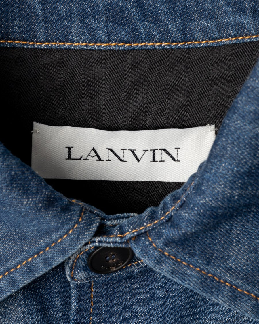 Lanvin Classic Blue Denim Shirt