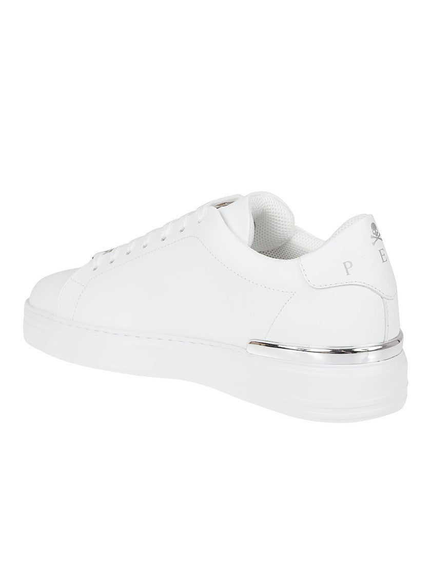 Philipp Plein Low-Top Sneakers With Metallic Accents