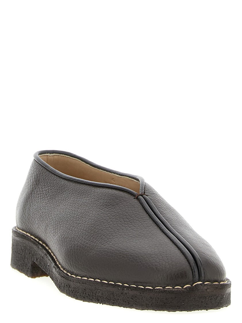 Lemaire 'Piped Crepe' Slippers