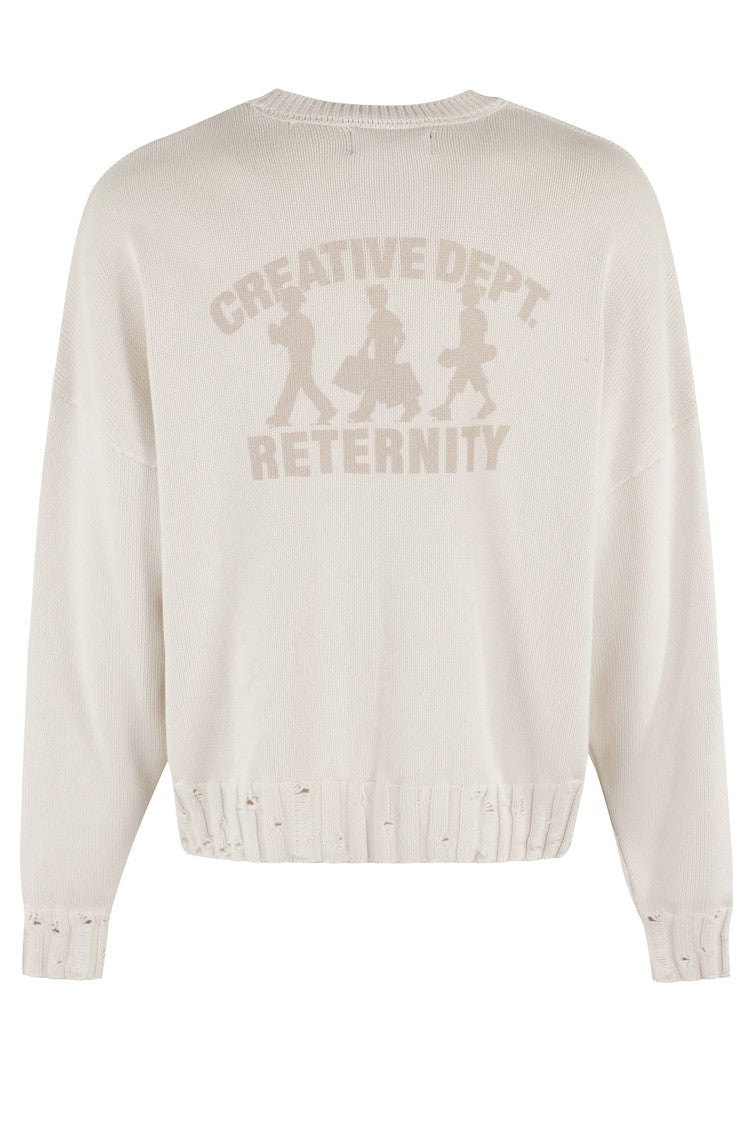 Reternity Creative Dept Logo Knit Sweater