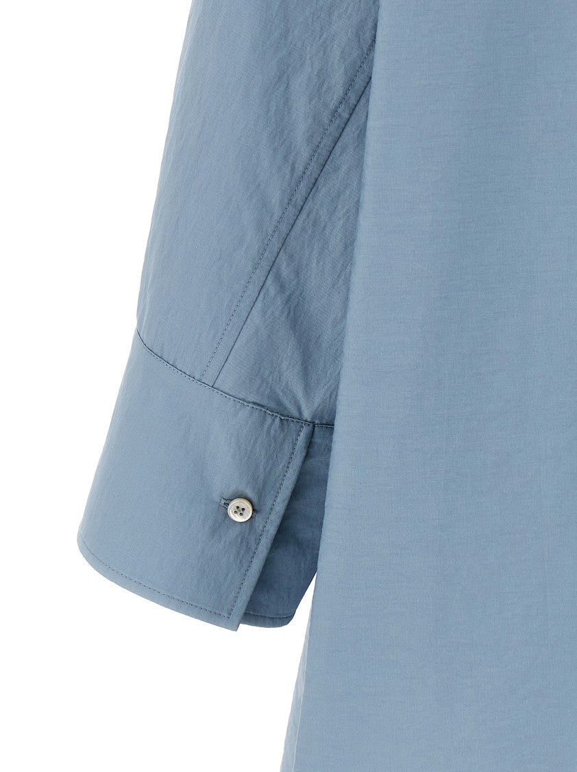 Brunello Cucinelli Intarsia Shirt With Embroidered Inlaid Detail