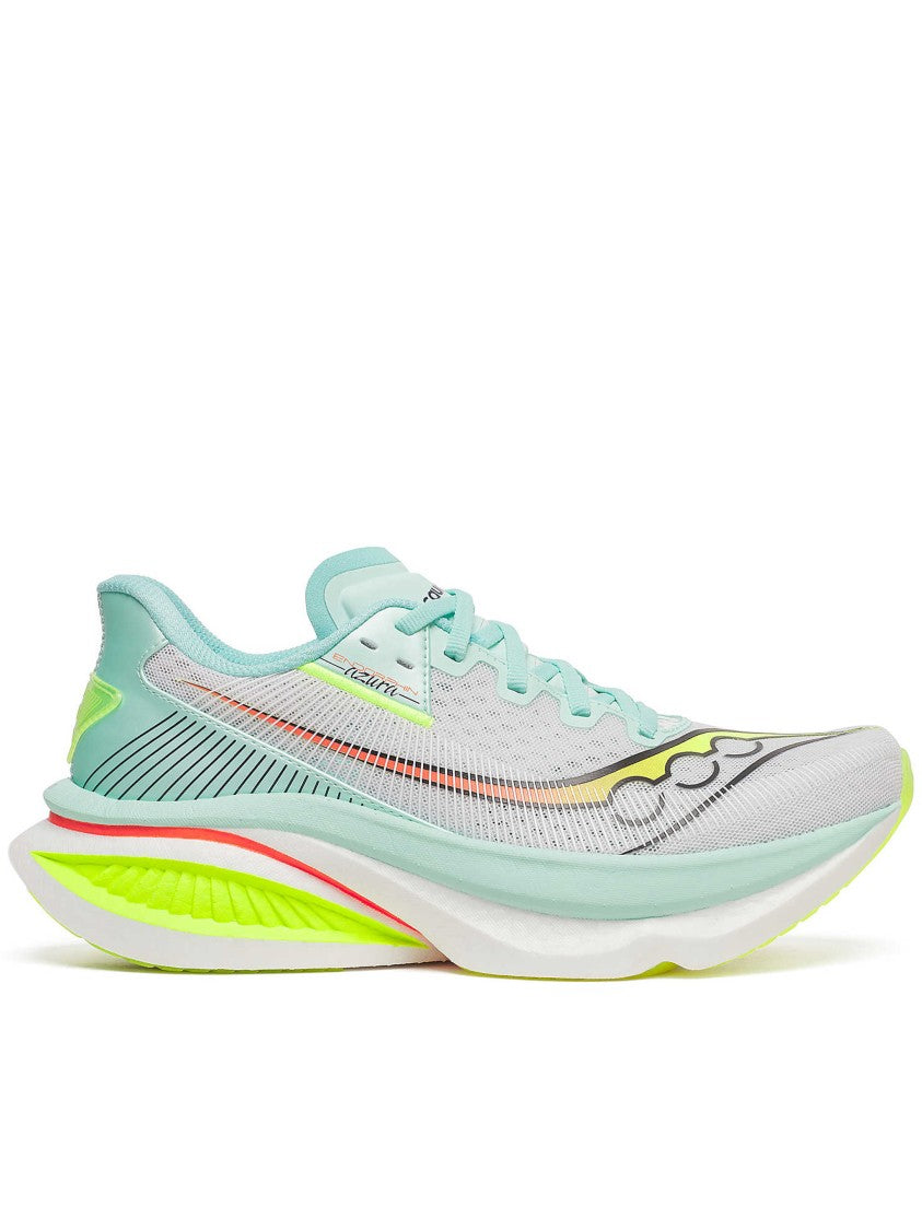 Saucony Breathable Mesh Running Shoe With Cushioned Sole