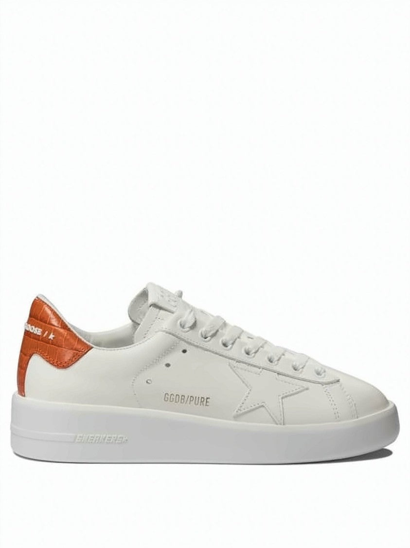 Golden Goose Low-Top Smooth Leather Sneakers With Star Detail