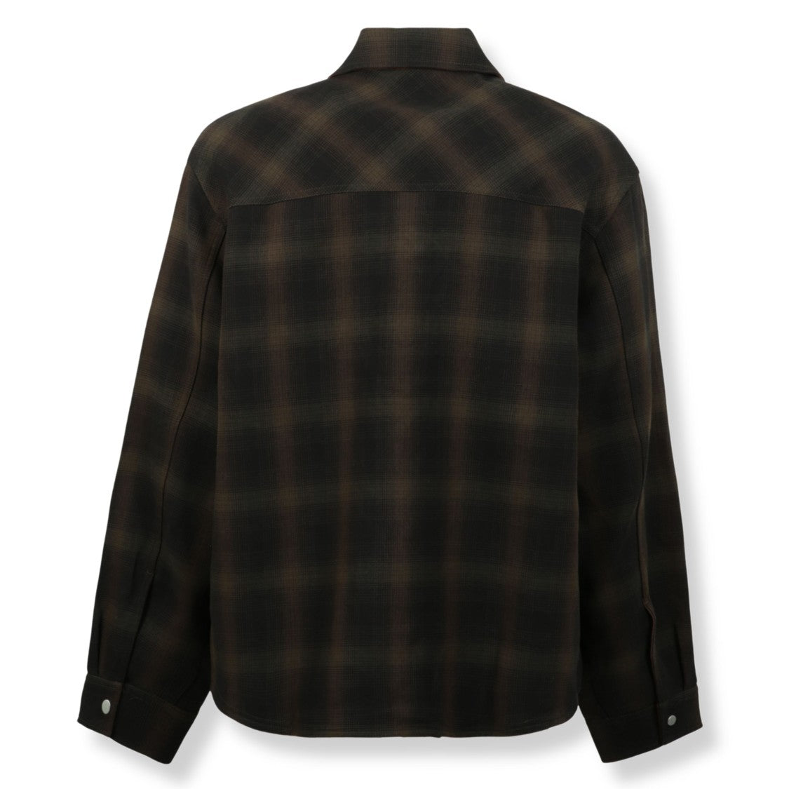 Represent Relaxed Fit Plaid Shirt With Classic Collar